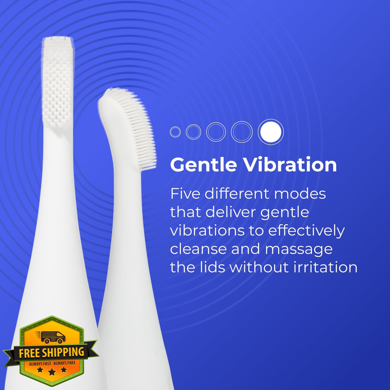 Blinkjoy Electric Eyelid Brush White Lid Hygiene