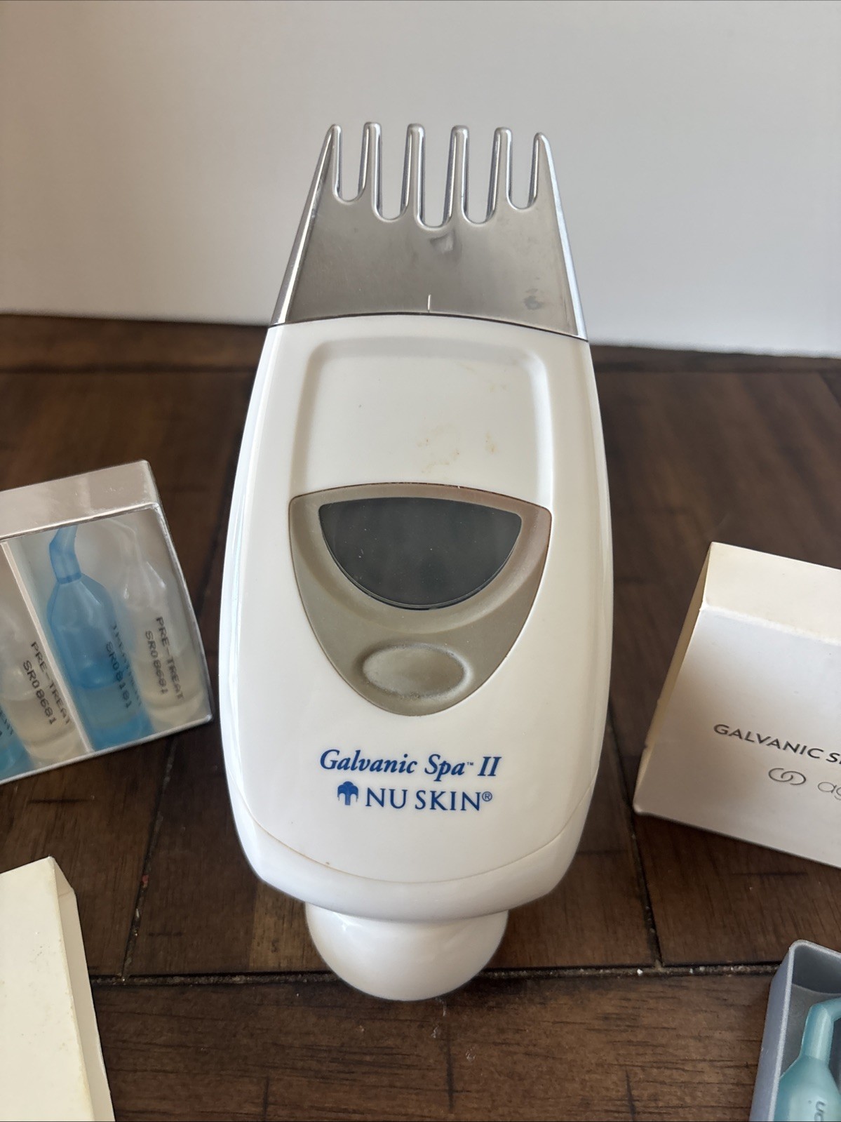 Nu Skin Galvanic Spa System II Anti-Aging Device And Facial Gels