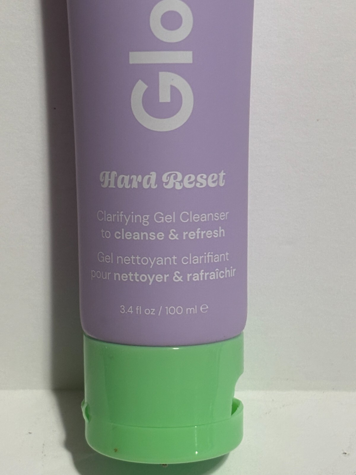 NEW BOXES GLOSSMETICS HARD RESET CLARIFYING GEL CLEANSER – 3.4 OZ