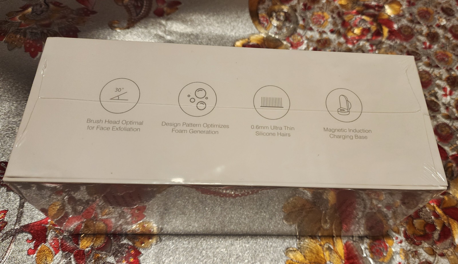 NEW! Silicone Facial Cleanser With Heated Massage! Wireless Charger, Waterproof!