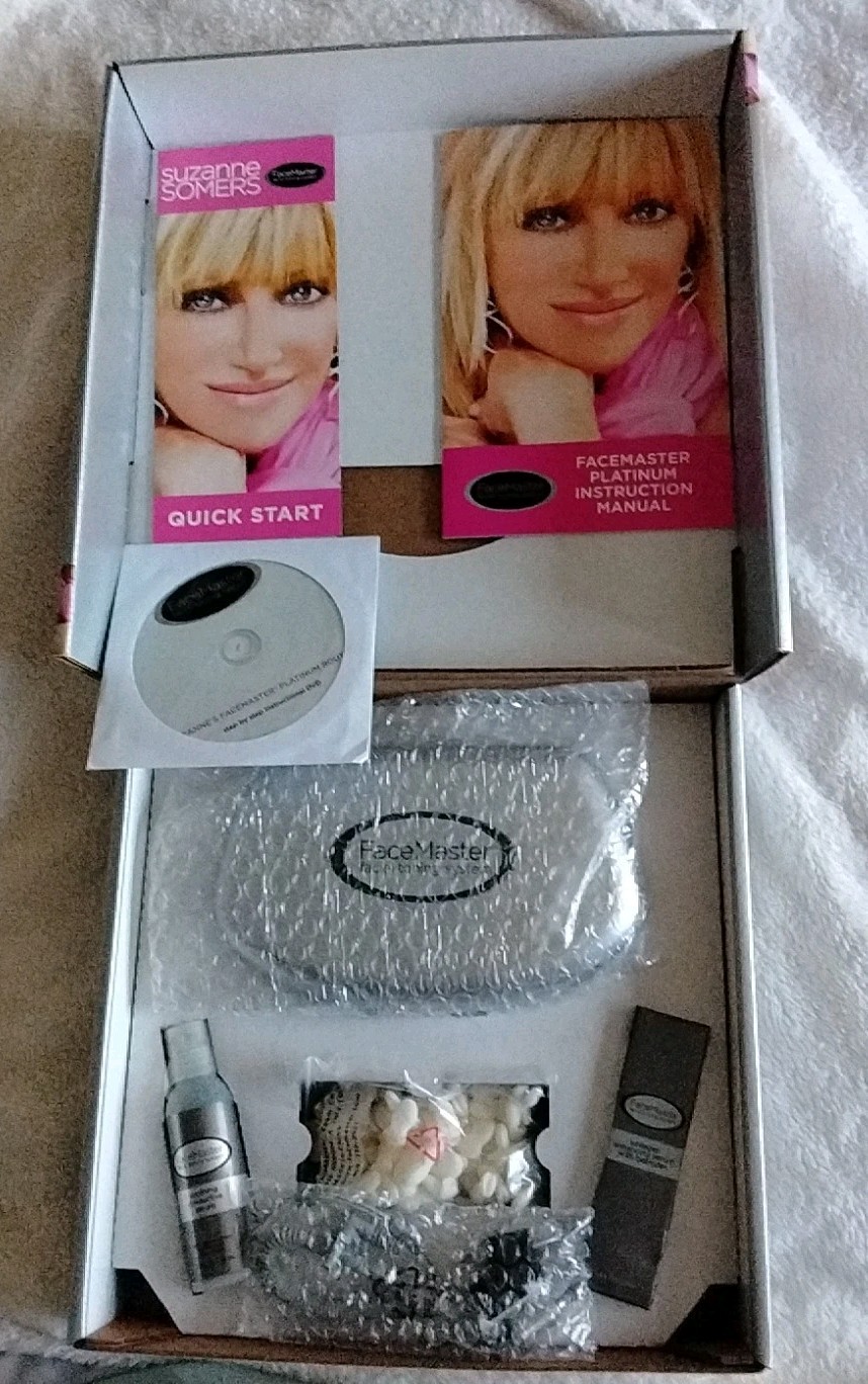 Suzanne Somers FaceMaster Facial Toning System New Face Master Beauty SECRECT