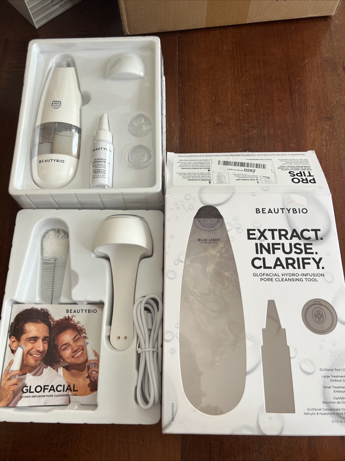Beauty Bio Extract Glofacial Hydro Infusion Pore Cleansing Tool *NEW*