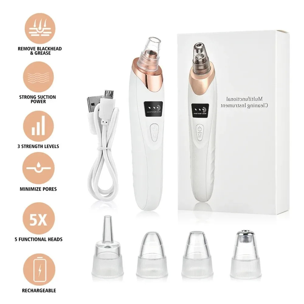 Electric Blackhead Remover Device and Mist Sprayer Face Skin Tester Skin Care Se