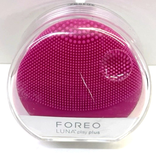 Foreo 2-Pack Luna Play Plus Portable Facial Cleansing Brush – Fuchsia