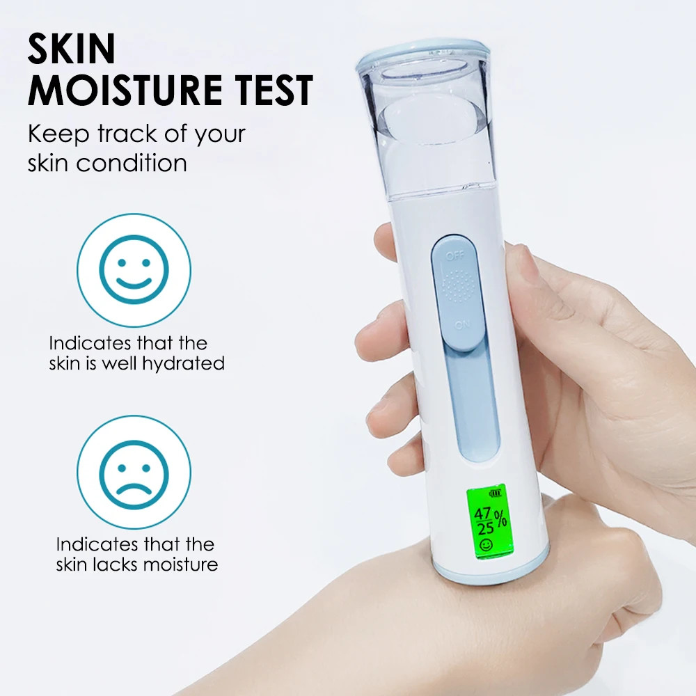 Electric Blackhead Remover Device and Mist Sprayer Face Skin Tester Skin Care Se
