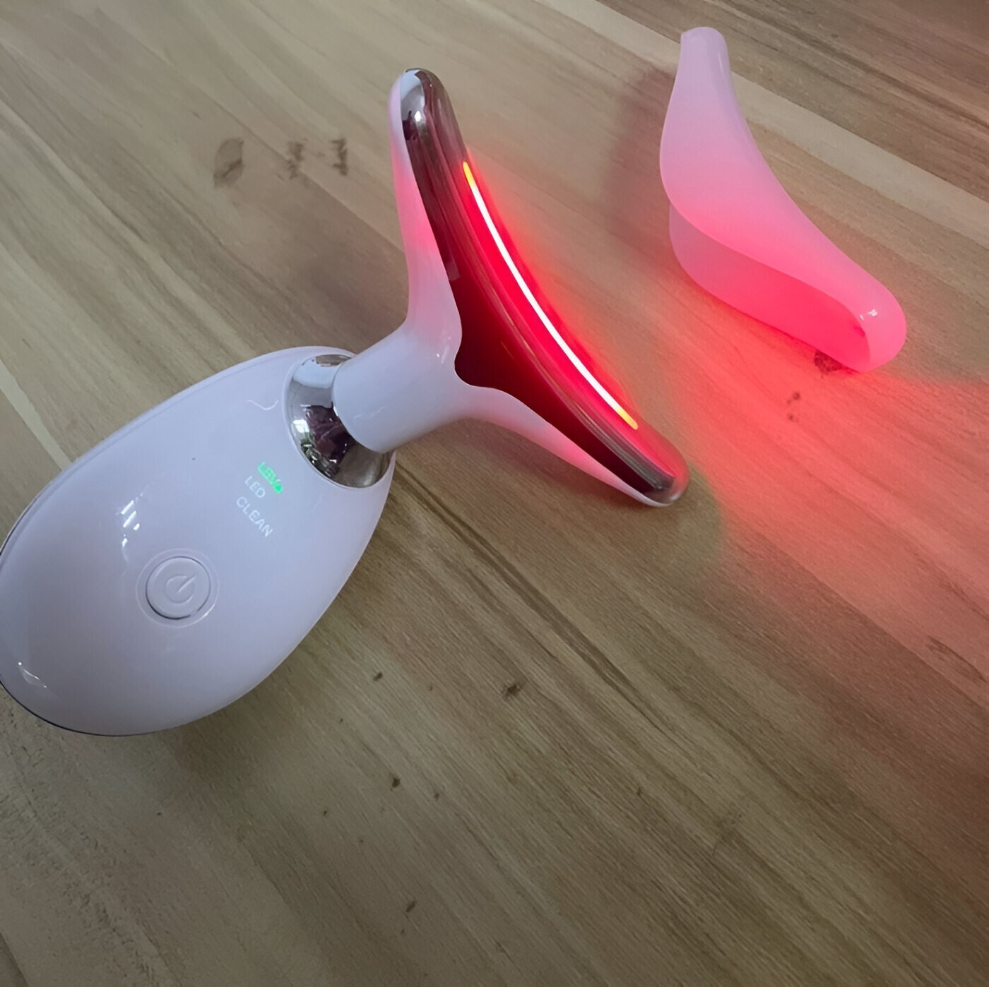 7 Color LED Face & Neck Massager EMS Anti-Wrinkle Skin Tightening Beauty Device