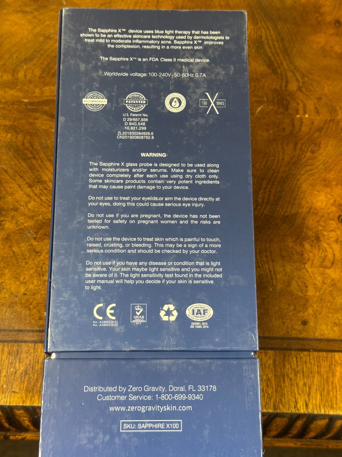 Saphire Zero Gravity