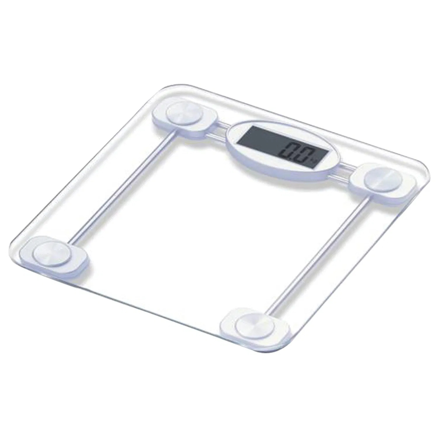 Taylor Precision Products 75274192 LCD Readout 400-lb Capacity Glass Bathroom Sc
