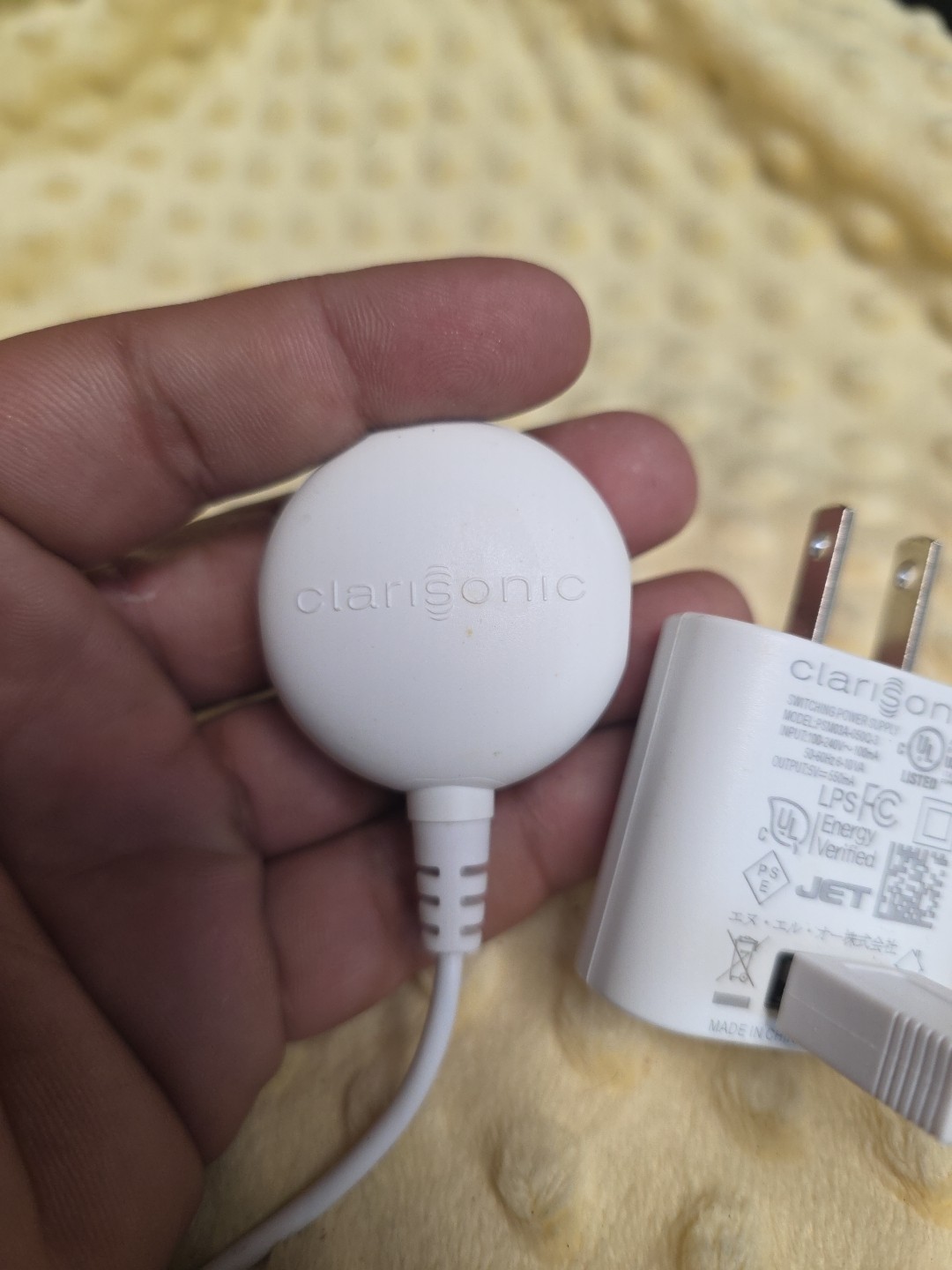 CLARISONIC Power Adapter PSM03A-050Q-3 PBL6126 Charger T20