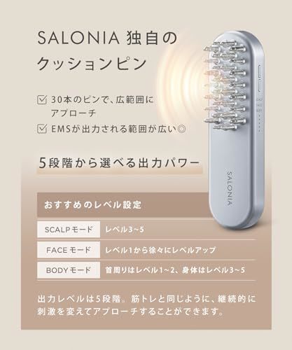 SALONIA EMS Lift Brush Face Care Beauty Esthetic Facial Equipment SAL22206SL