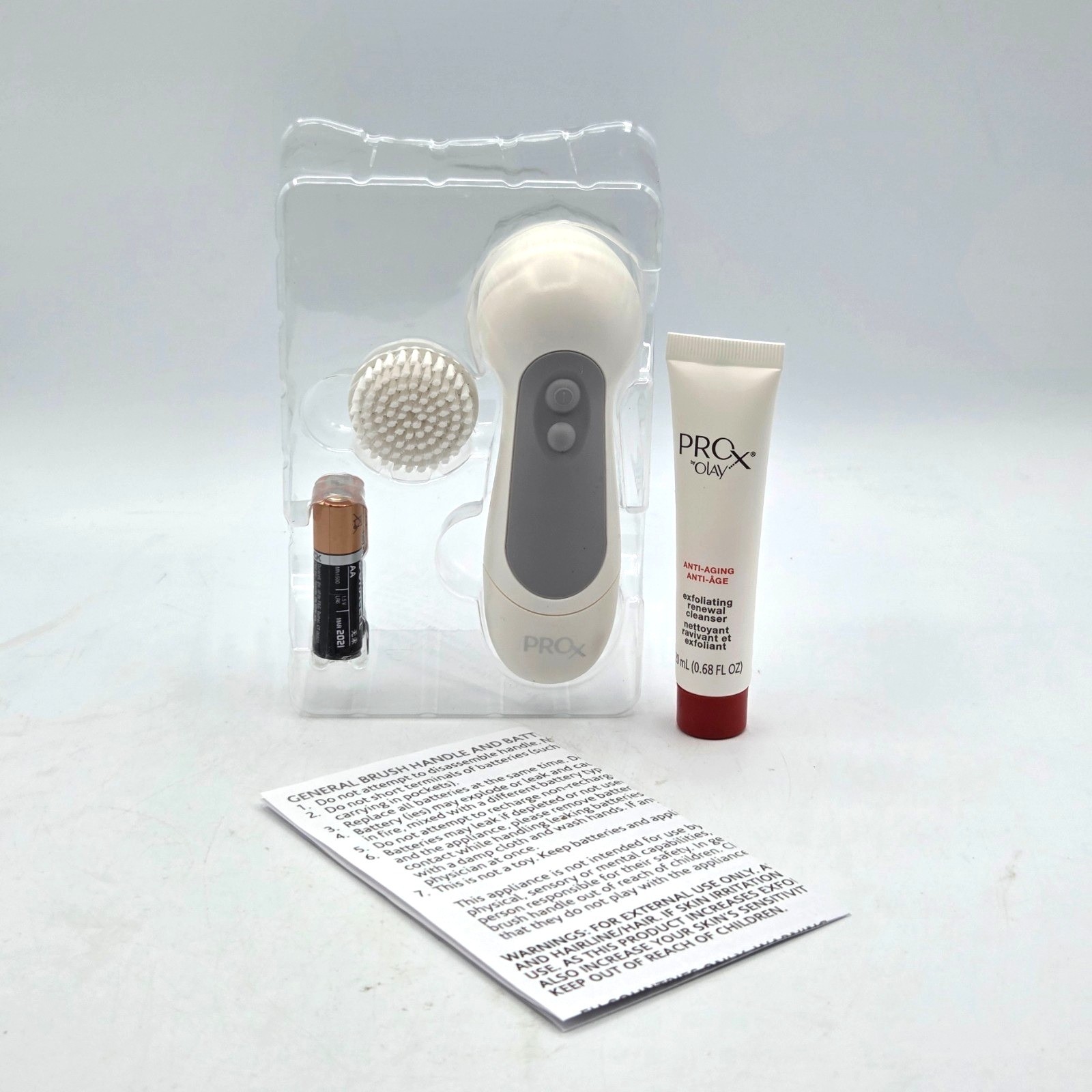 NEW Olay Professional Pro-X Advanced Cleansing System Kit Beauty Skin Care