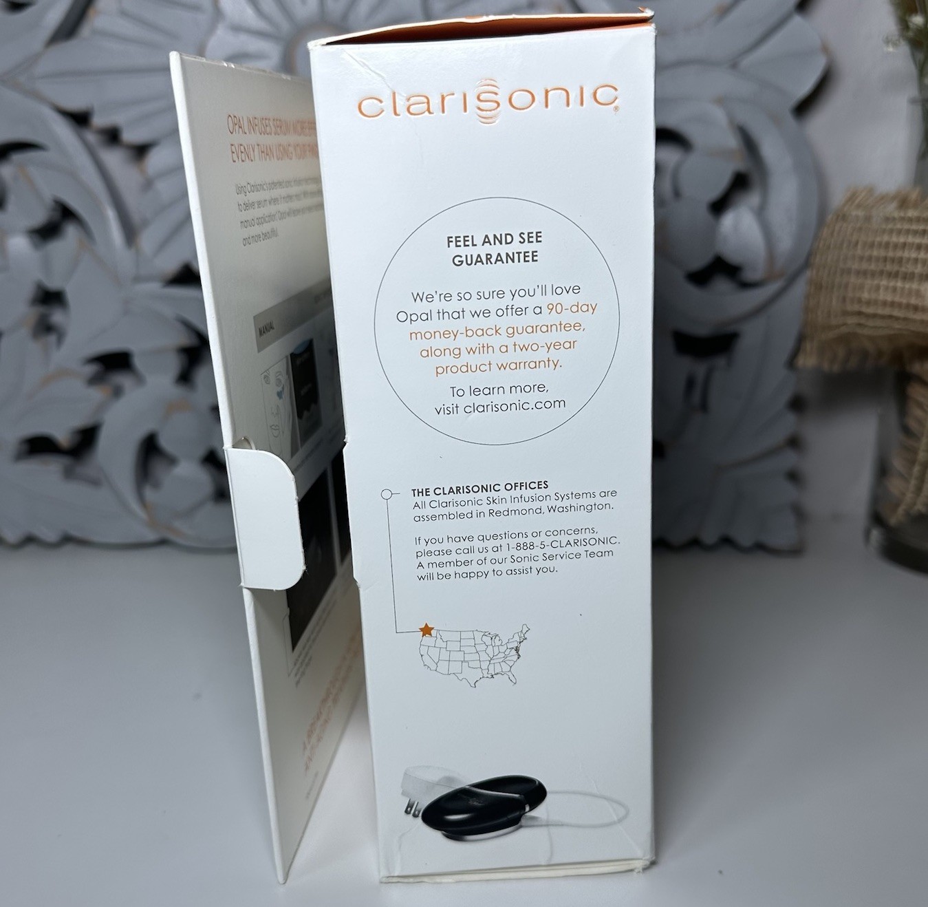 Clarisonic Opal Sonic Skin Infusion NIB New 2012 Anti Aging NOS Black