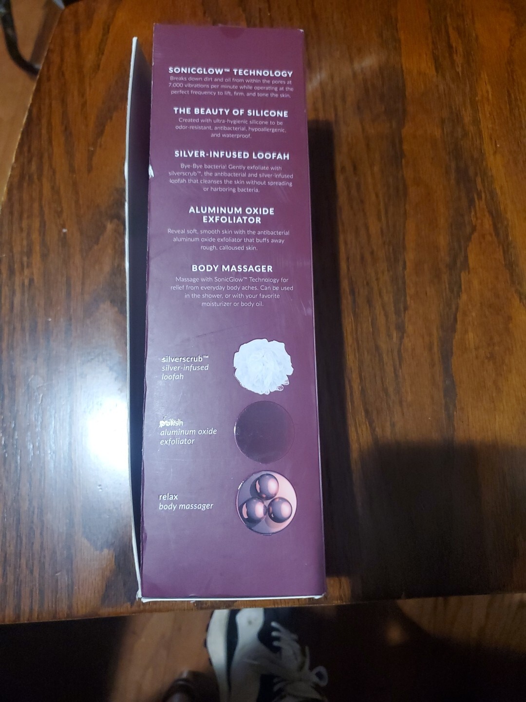 PMD Clean Body Smart Body Cleansing Device,Complete Set 4003-Berry New open Box
