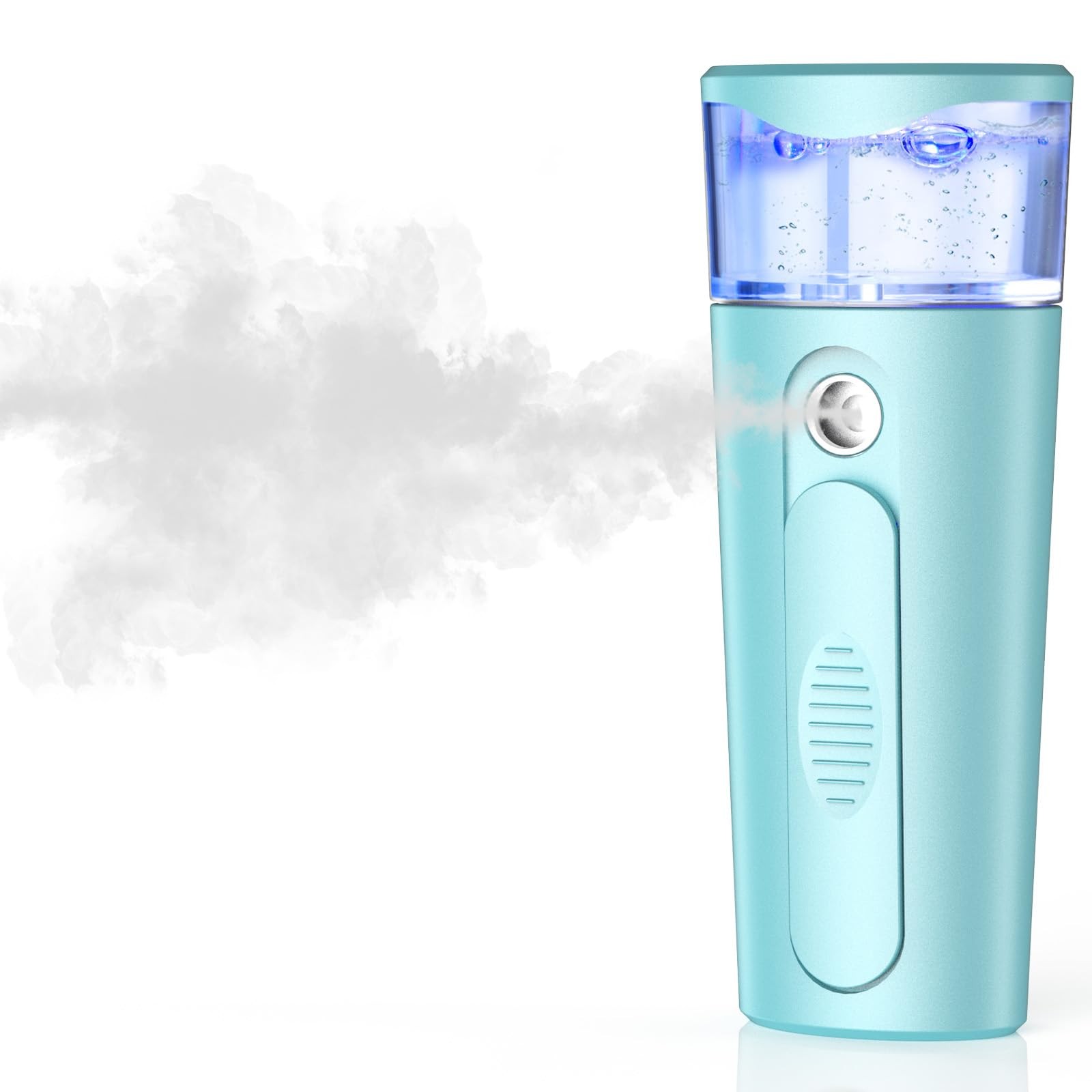 Nano Mister, Steamer, USB Rechargeable Cool Mist Sprayer, 40ml Visual Water T…