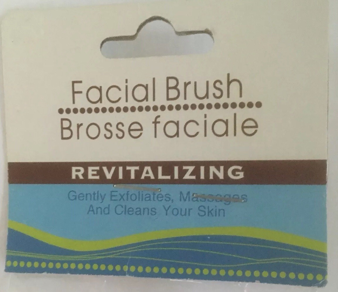 Revitalizing Facial Cleansing Brush w/Cap-NIP-Lavender-Exfoliate Massage Cleanse