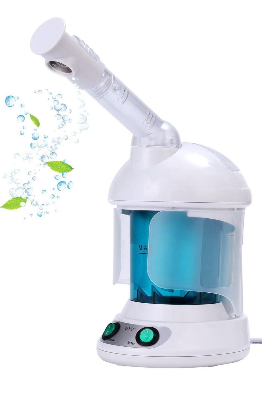 Portable Facial Steamer, Nano Ionic Face Steamer with 360°Rotatable Sprayer,Mini
