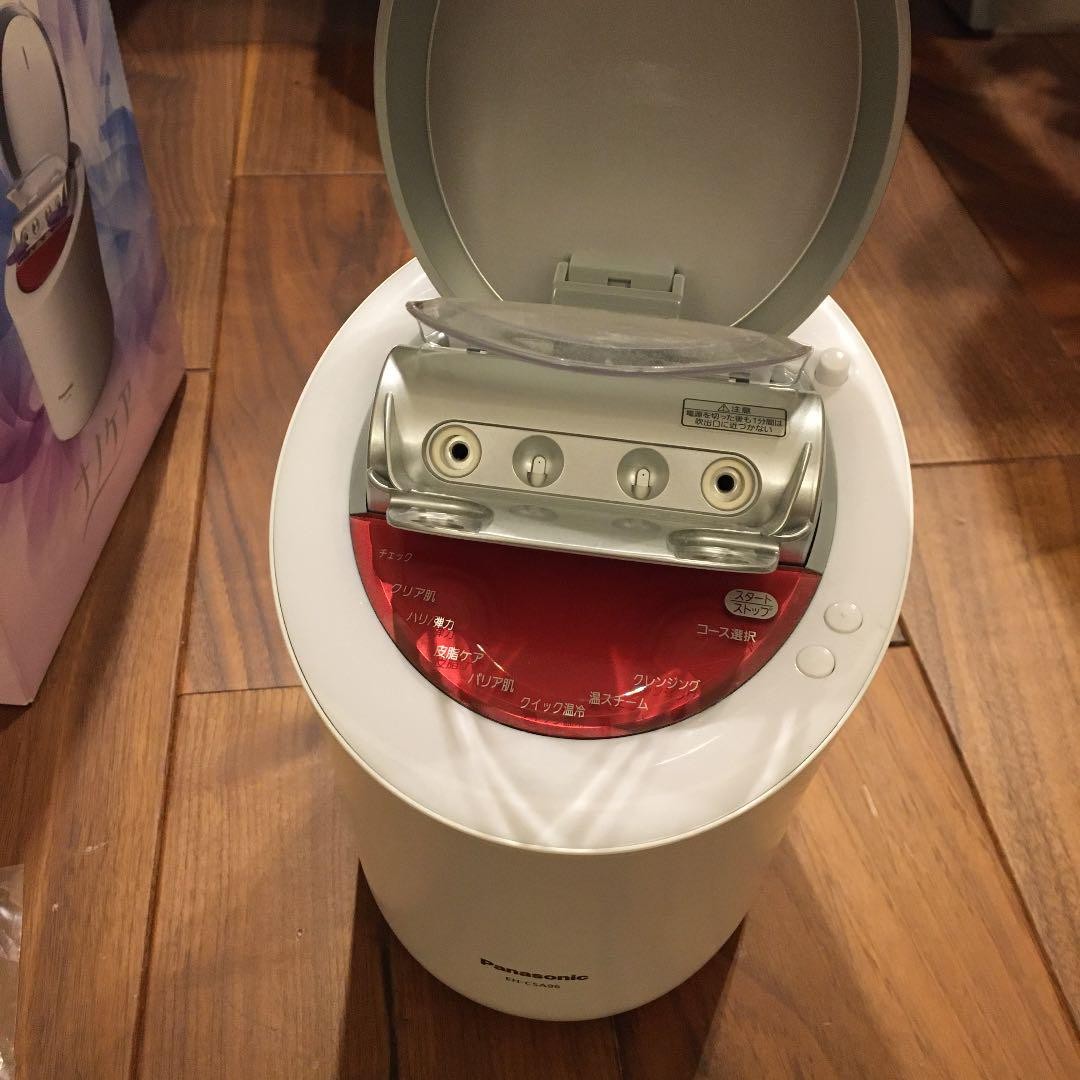 Panasonic Nanocare Steamer EH-CSA96-P Facial Steamer White All Skin Types Used