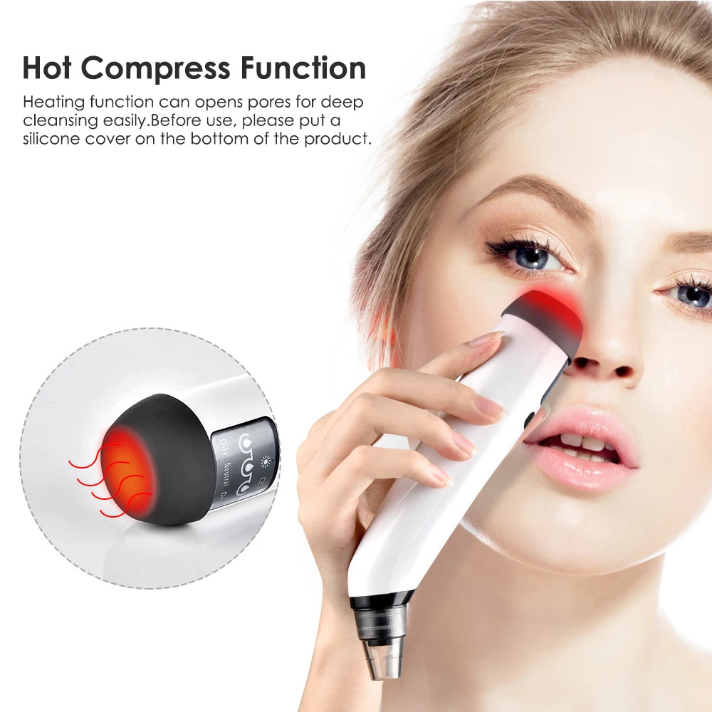 Electric Blackhead Remover Device and Mist Sprayer Face Skin Tester Skin Care Se