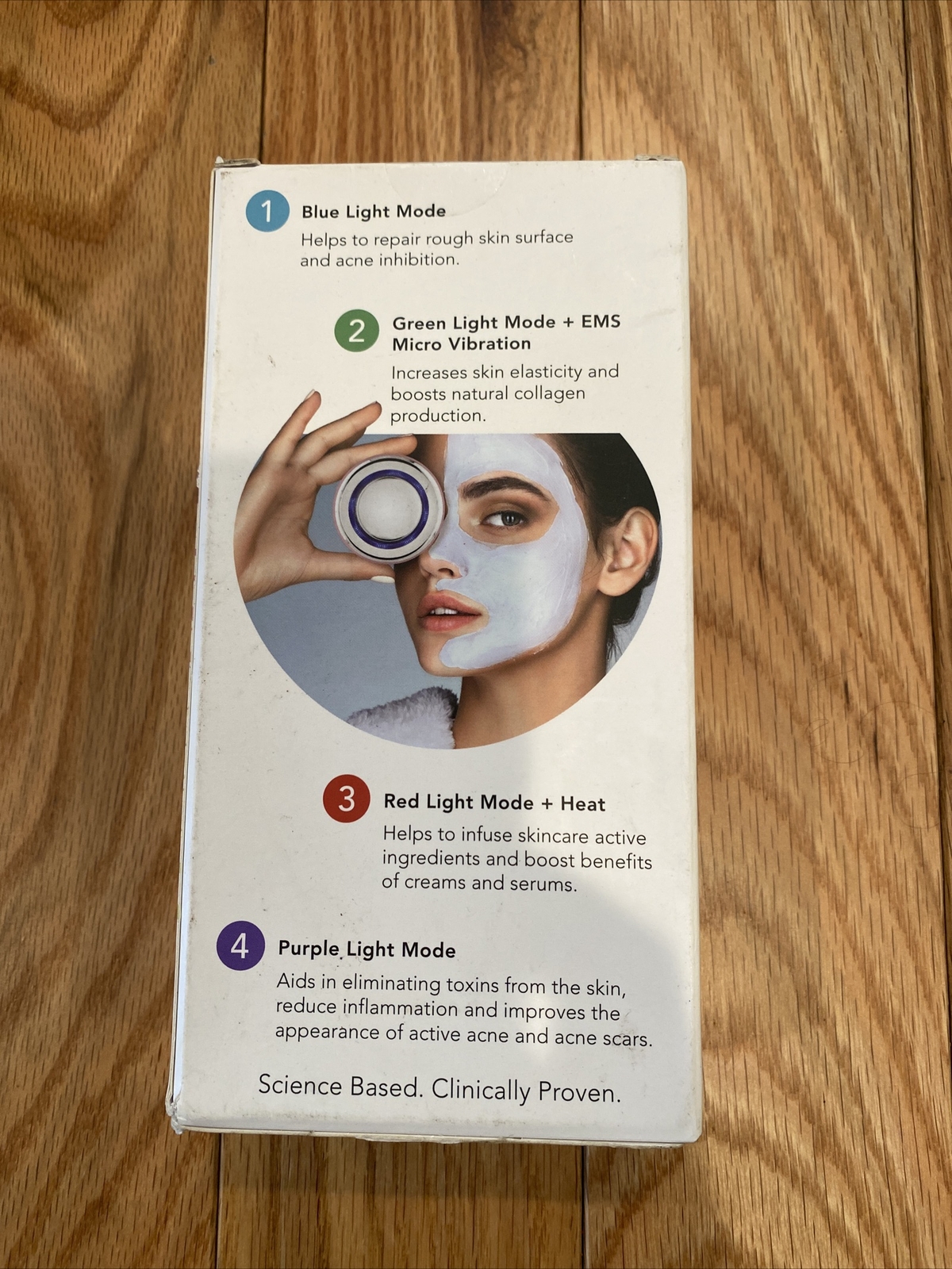 SPA SCIENCES NURI LED Phototherapy Thermal Smart Facial Skincare & Mask Infuser