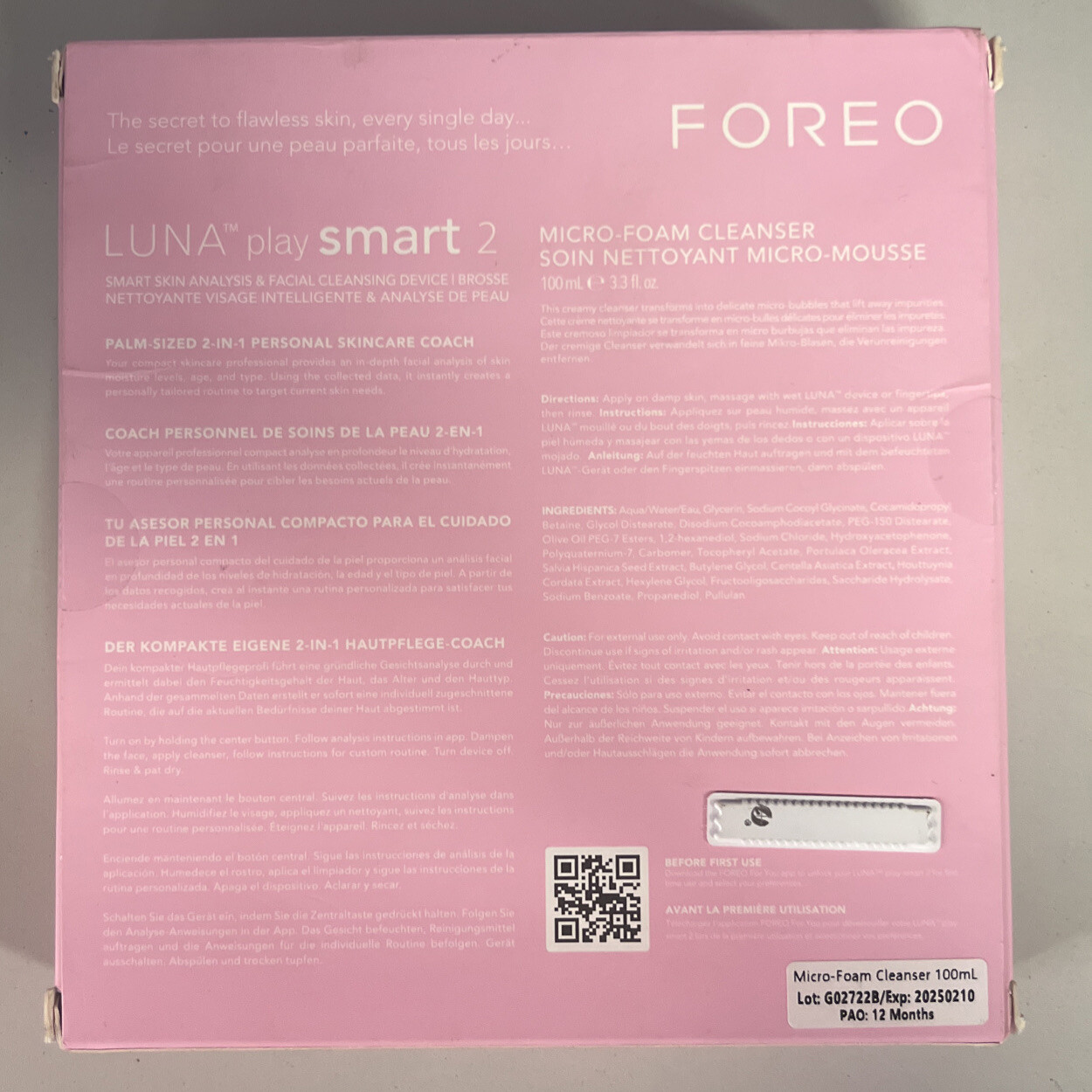 FOREO – SKIN SUPREMES Collection: LUNAplay smart 2 Set
