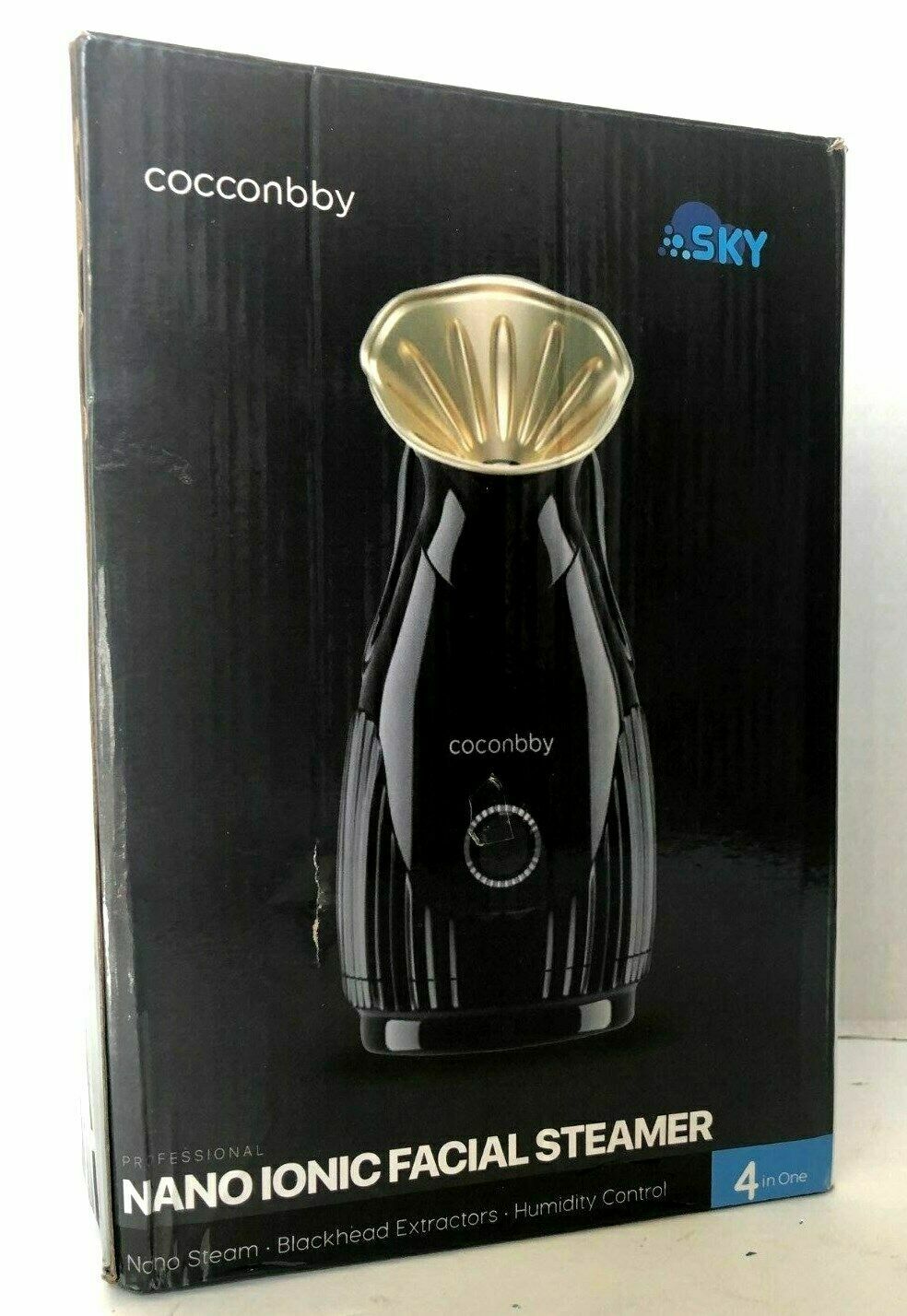Sky Nano Ionic Facial Steamer Skin Renewal Cocconbby W/ Extractor kit Machine