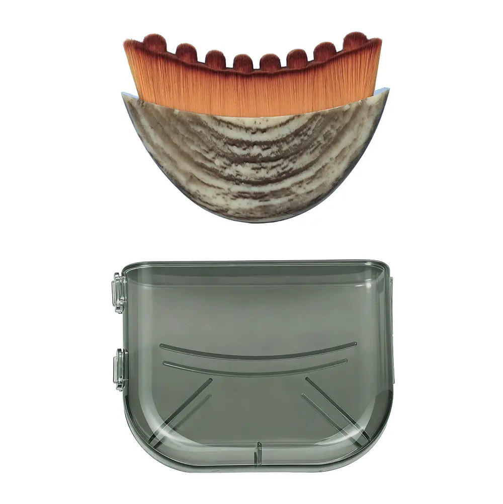 Cotsoco Lymphatic Contour Face Brush for Jawline & Chin Sculpting, Soft Bristles