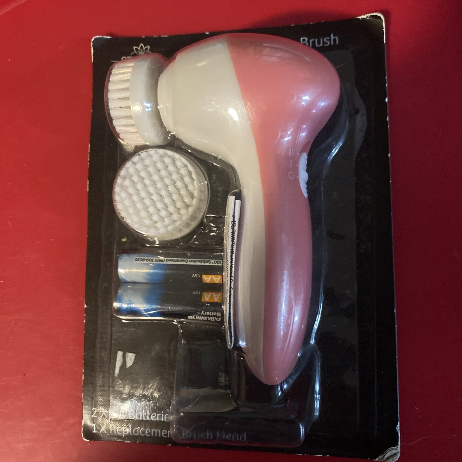 Facial Beauty Brush Face Scrubber ~ Replacement Head & Batteries Incl NIP