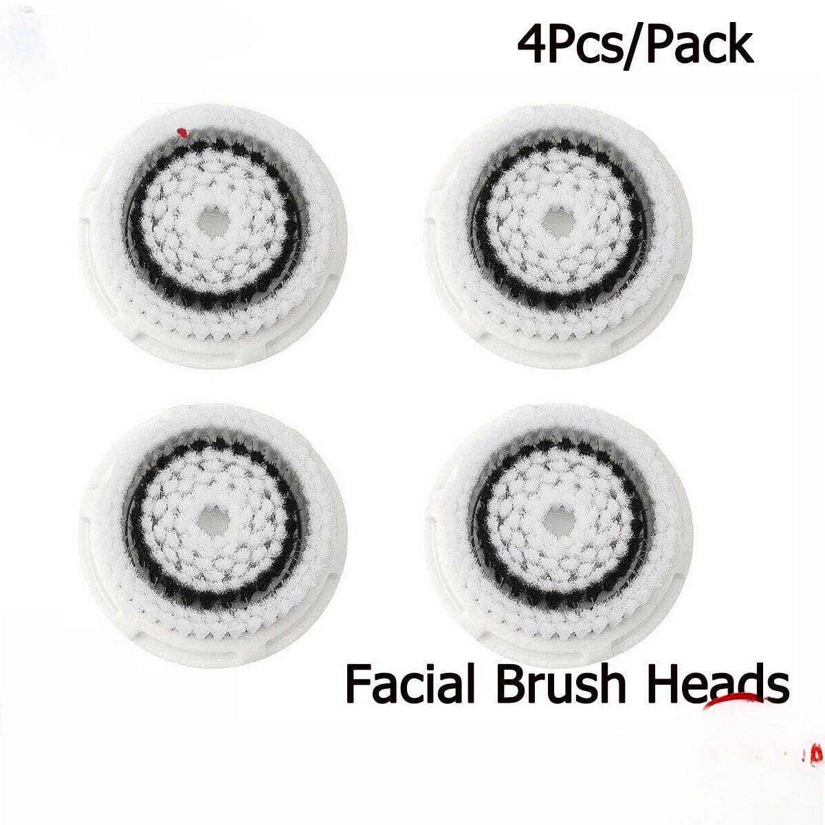 4PCS Sensitive Facial Skin Care Replacement Brush Heads For Clarisonic Mia 1,2,3