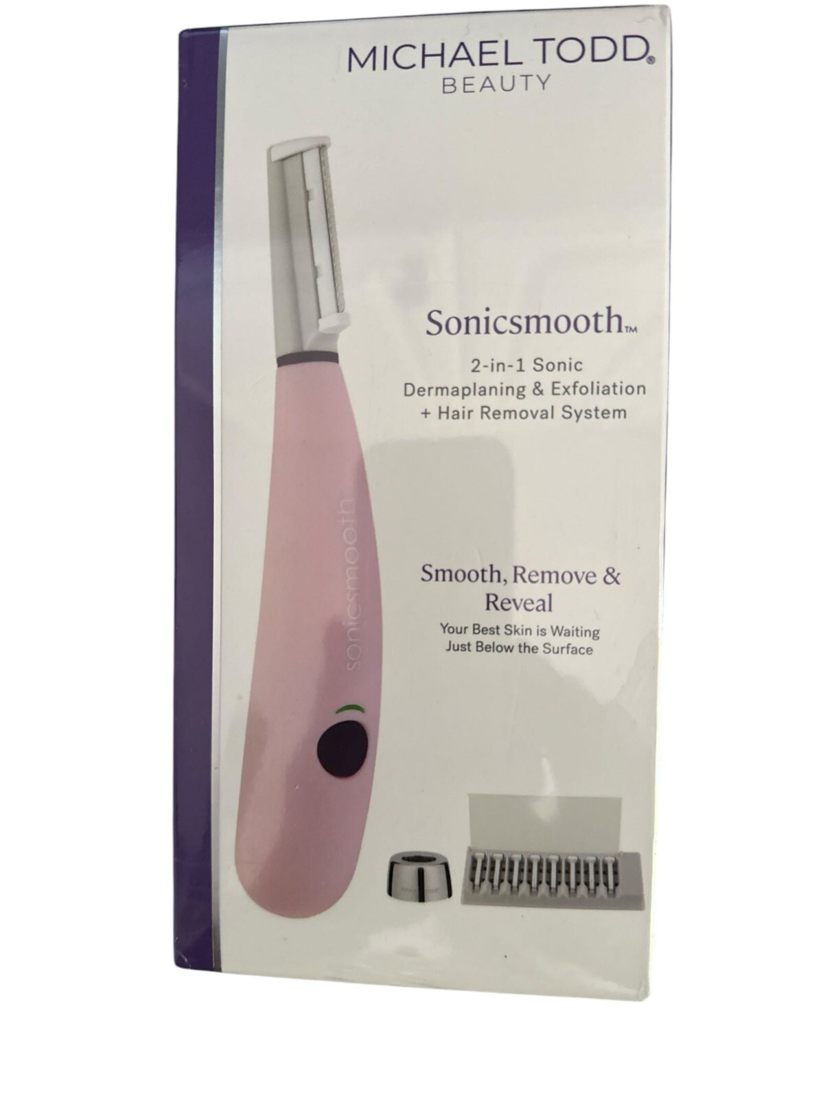Michael Todd Beauty Facial Exfoliation Peach Fuzz Hair Removal System NEW Sealed