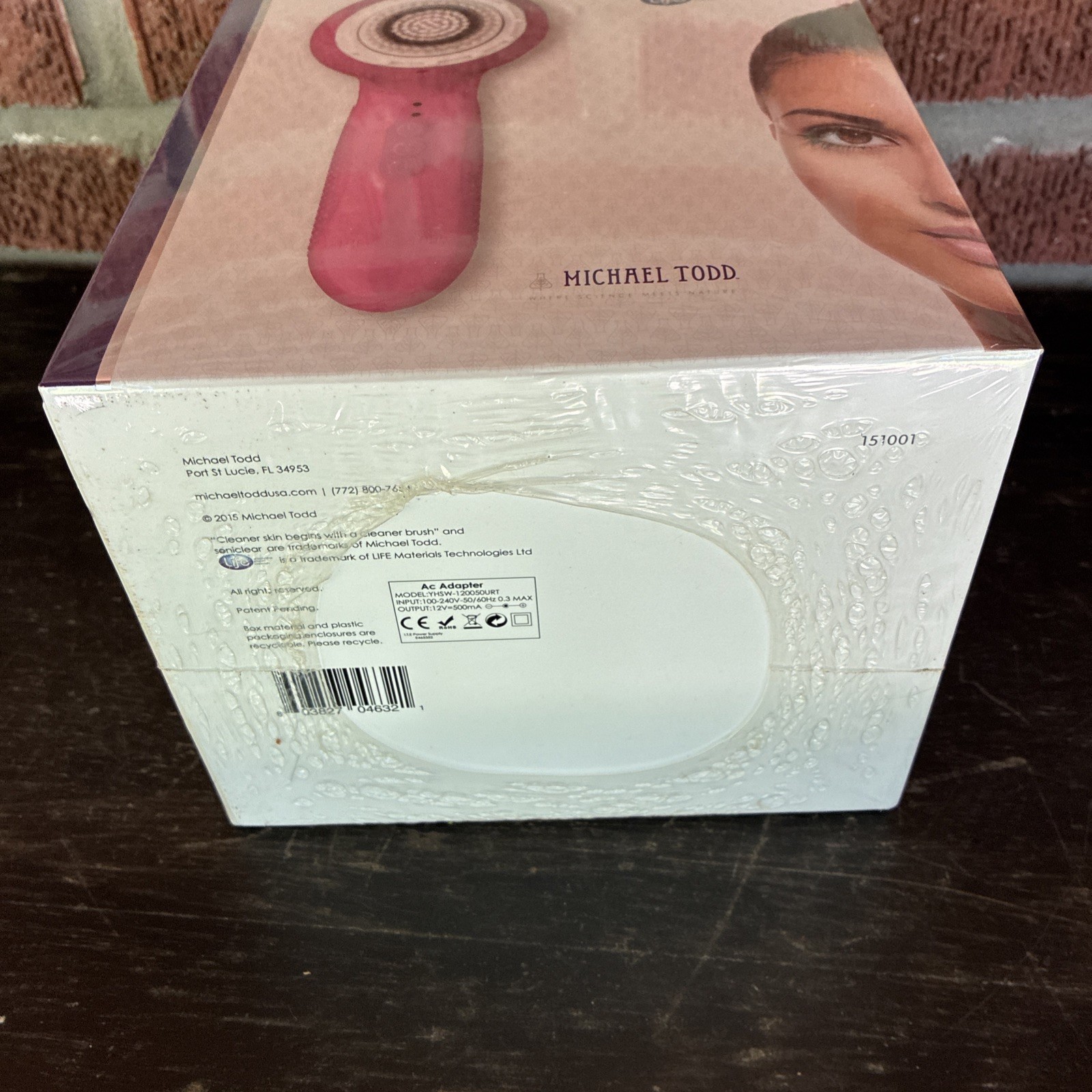 Micheal Todd Deluxe Soniclear Elite Antimicrobial Sonic Skin Cleaning System NEW