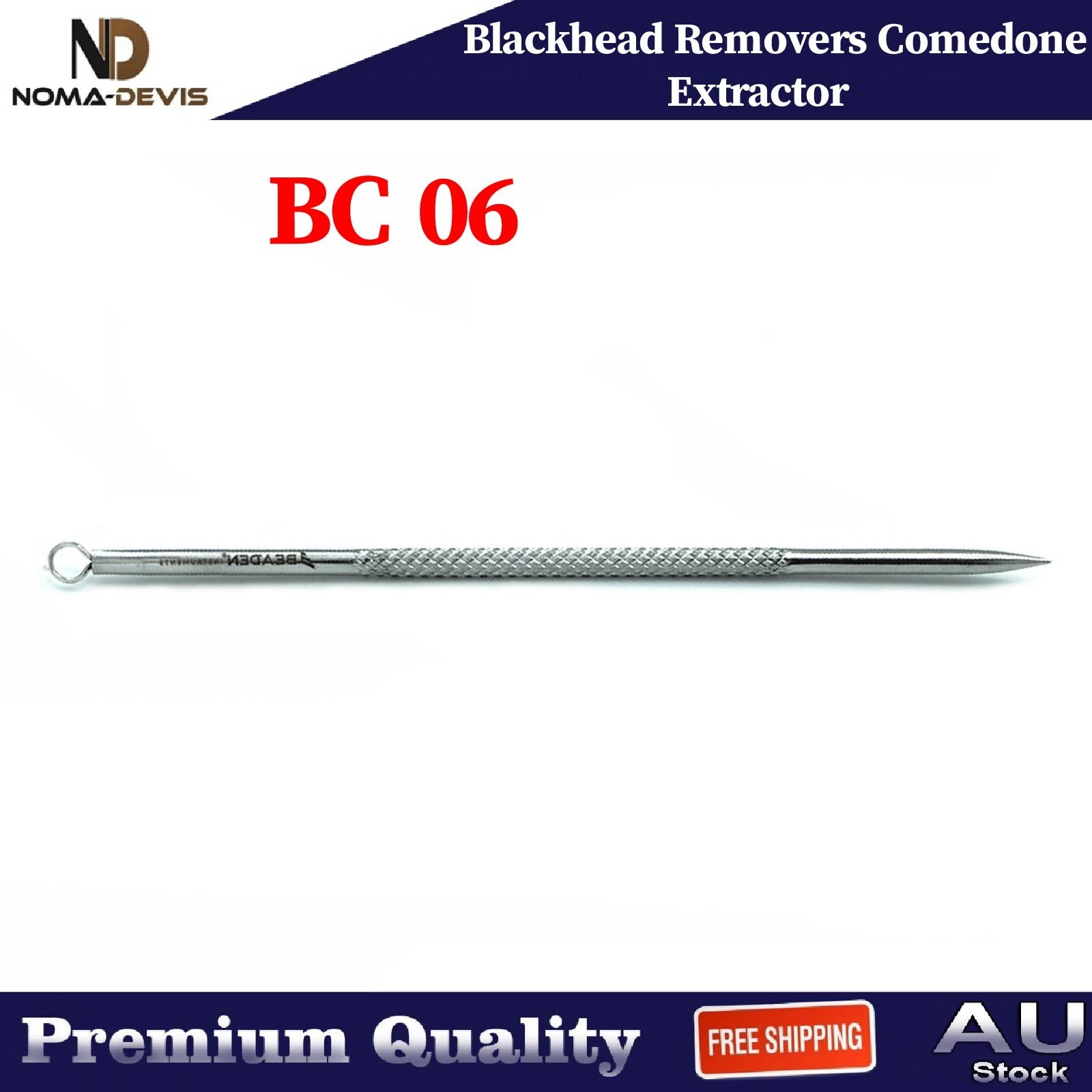 Comedone Extractor Womens Skin Care Acne Blemish Blackhead Removers BC 06