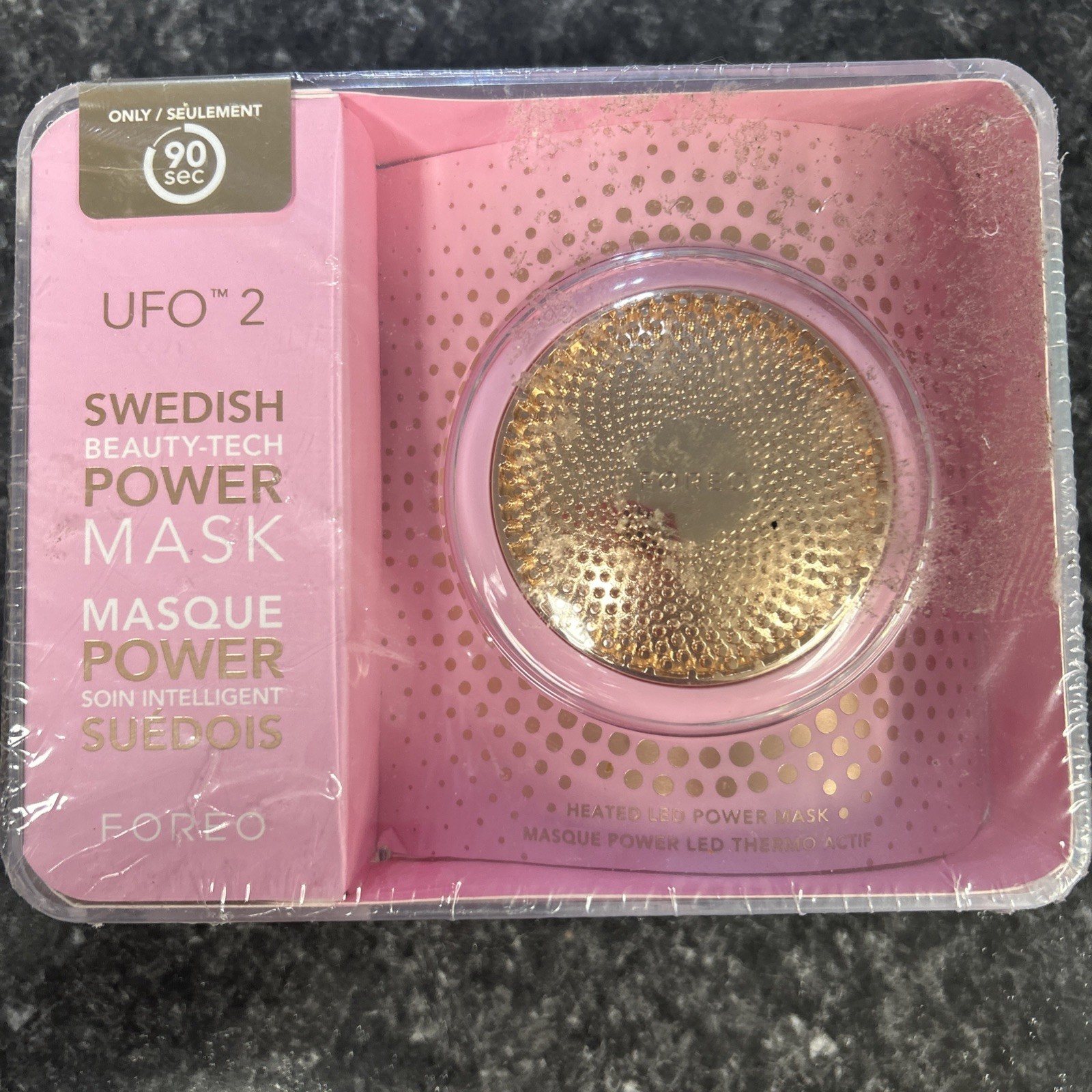 Foreo UFO 2 Swedish Beauty-Tech Pearl Pink Power Mask Set + Day and Night Masks