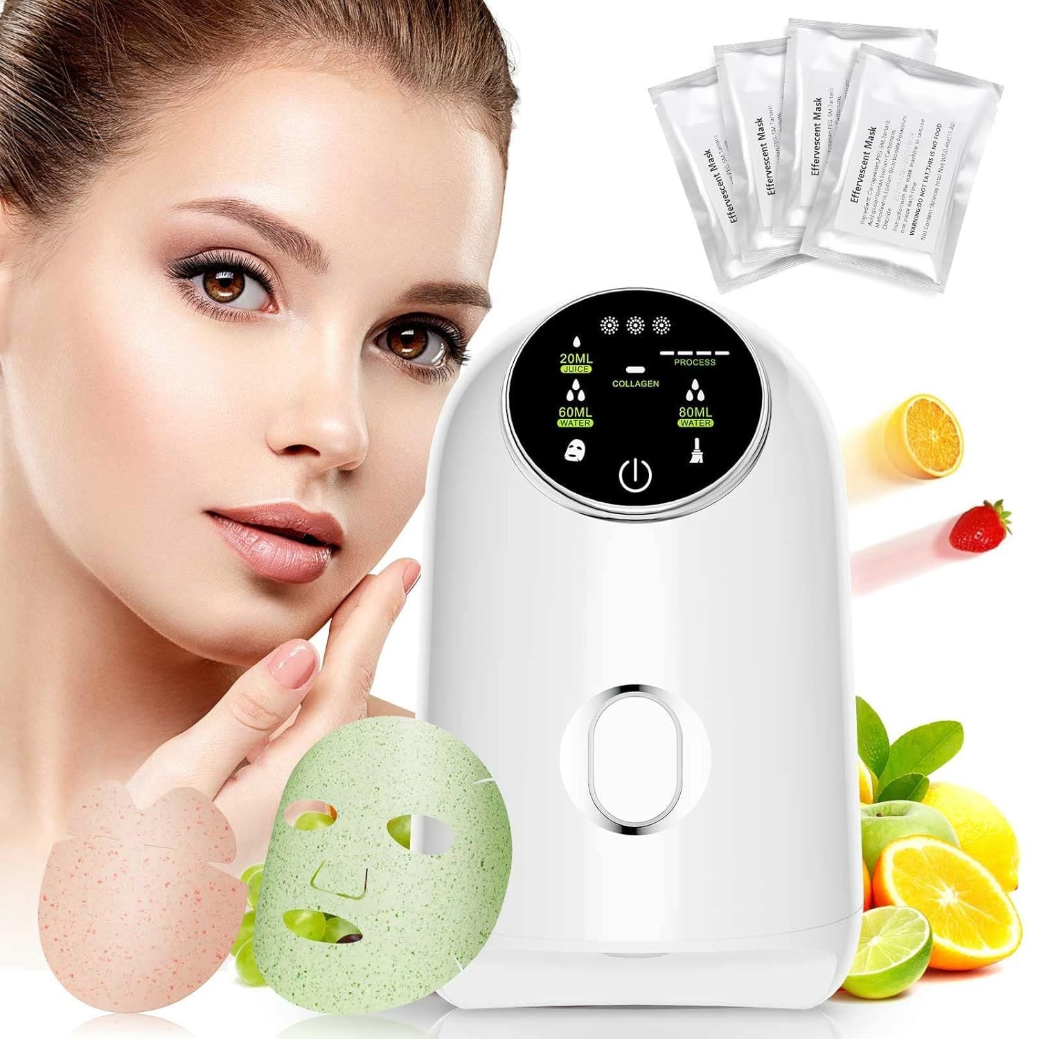 Facial Mask Making Machine Set, Silent, Beauty Facial Spa, Touchscreen Version