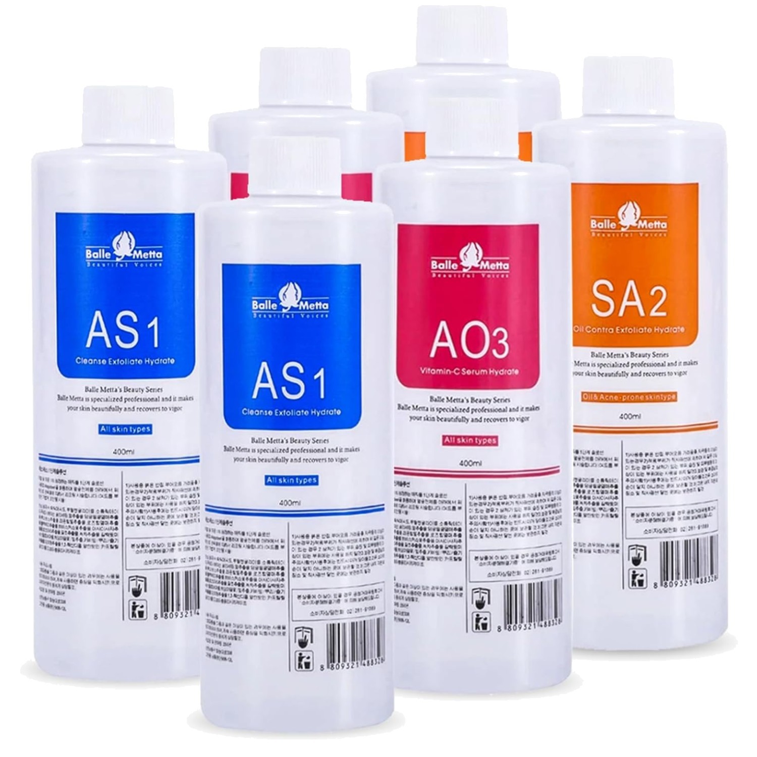 Hydrate Solution for Facial AS1 SA2 AO3 for Hydrogen Oxygen Facial Machine Pr…