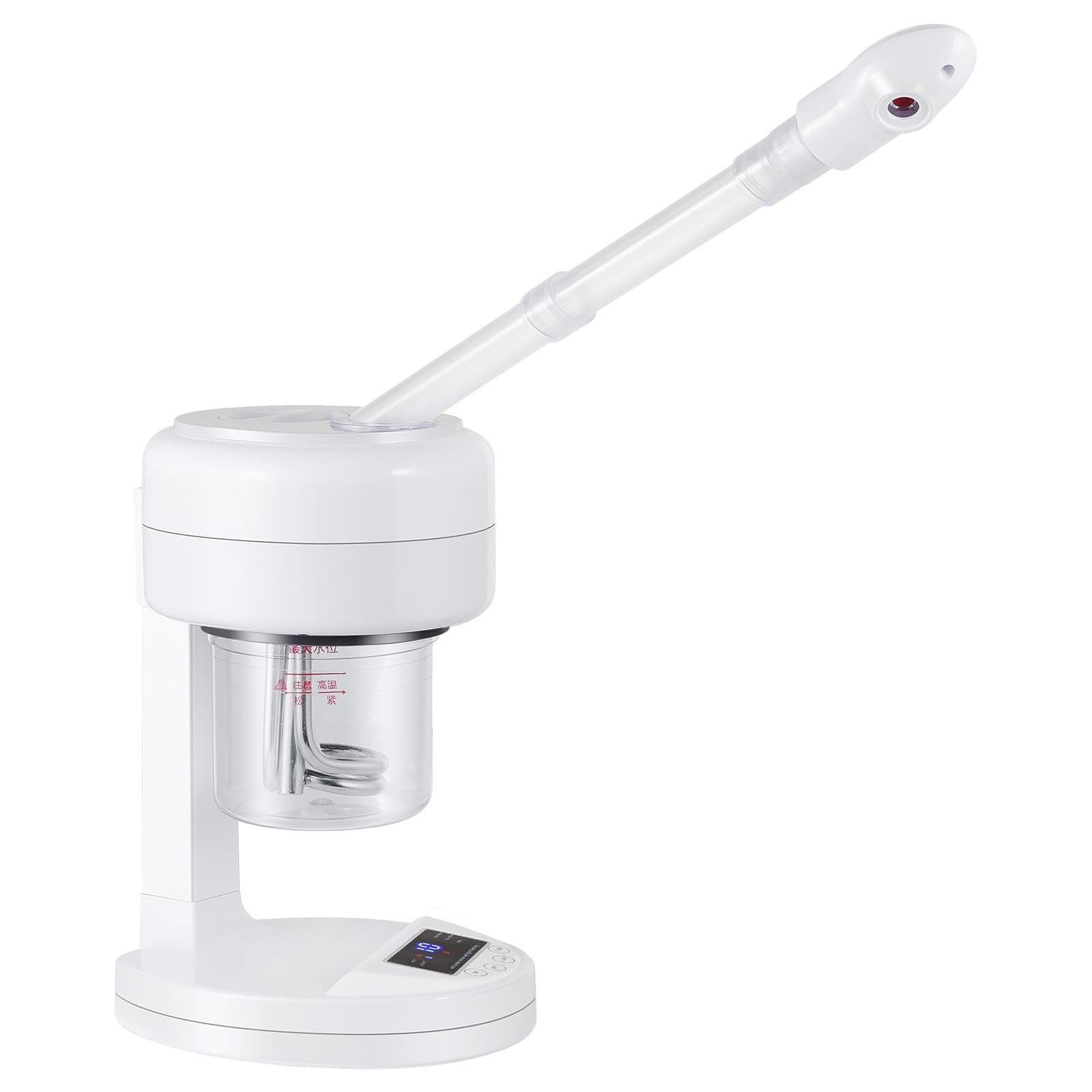 Portable Nano Ionic Facial Steamer with Extendable Arm & Rotating Nozzle – Spa Q