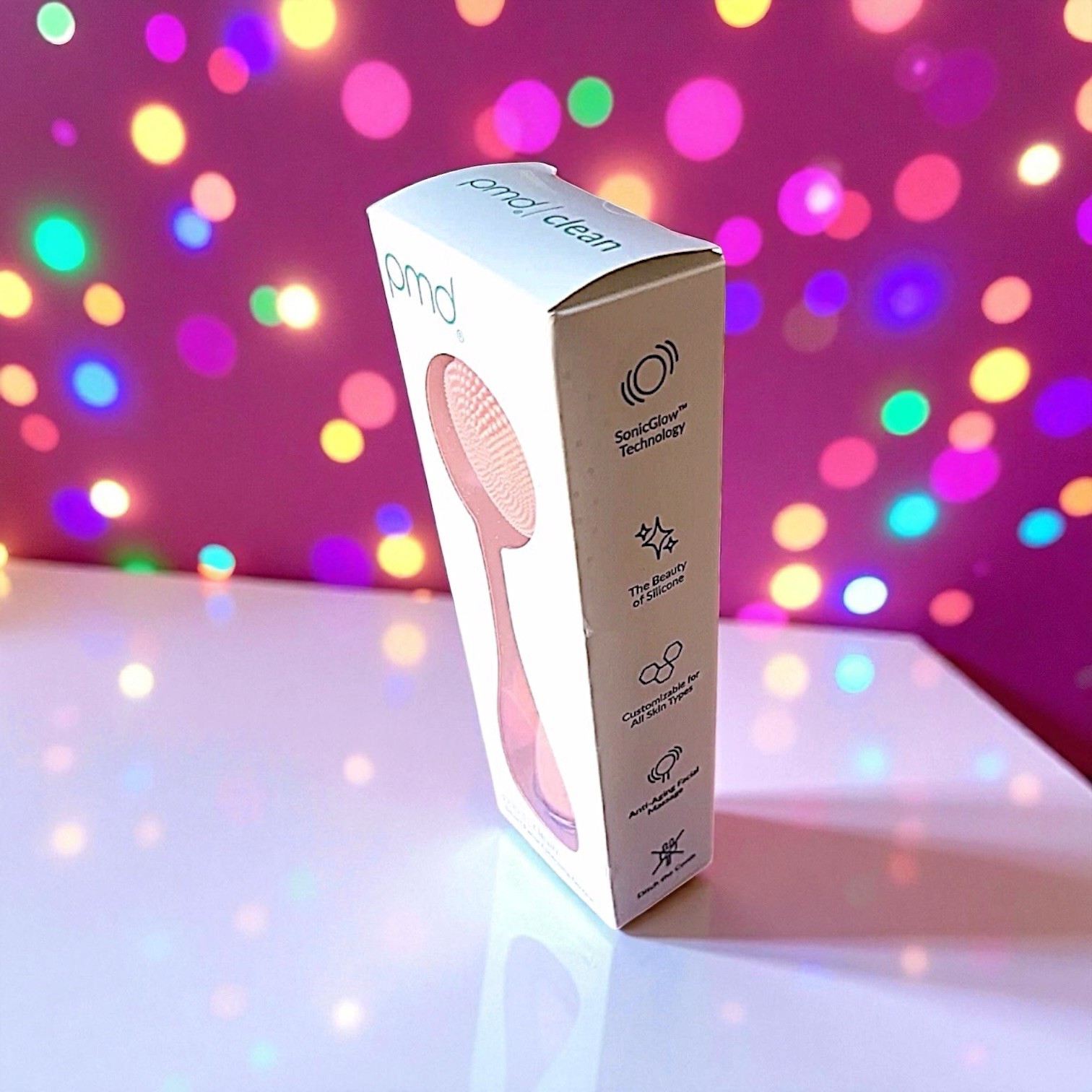 PMD Beauty Clean Smart Facial Cleansing Device In Blush New In Box