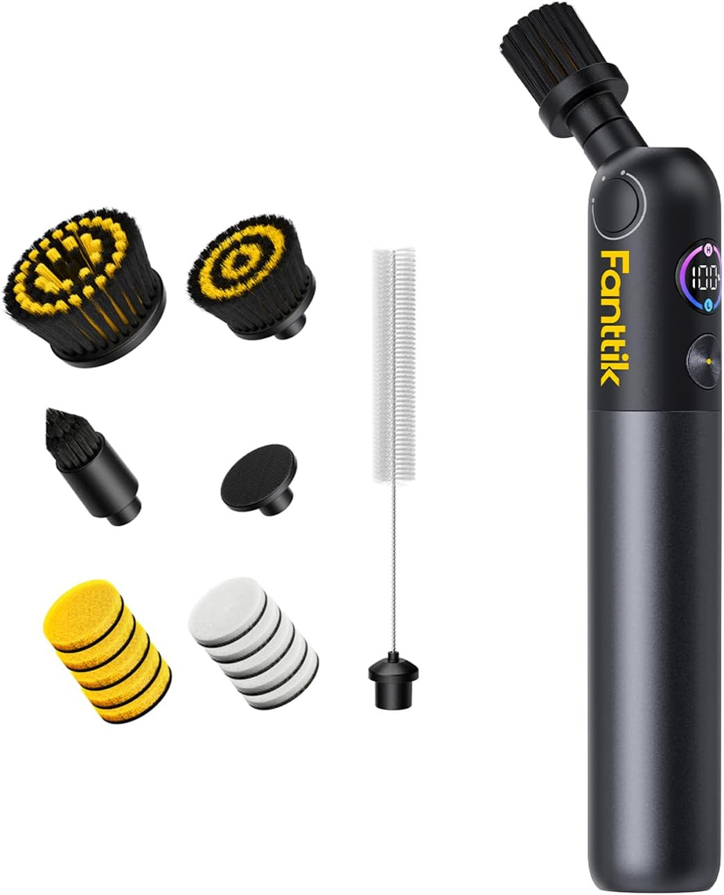 Fanttik Flip G10 Nano HomeCare Cordless Electric Spin Scrubber, 360° High-Torque