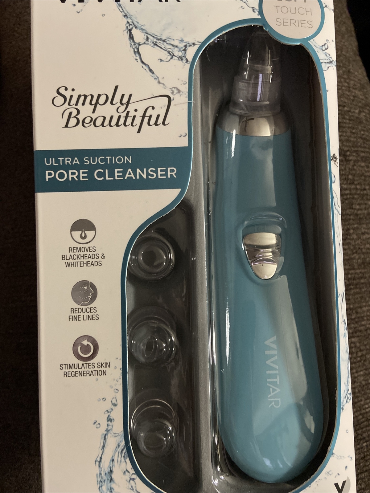 Vivitar Ultra Suction Pore Cleanser Simply Beautiful Soft Touch Series