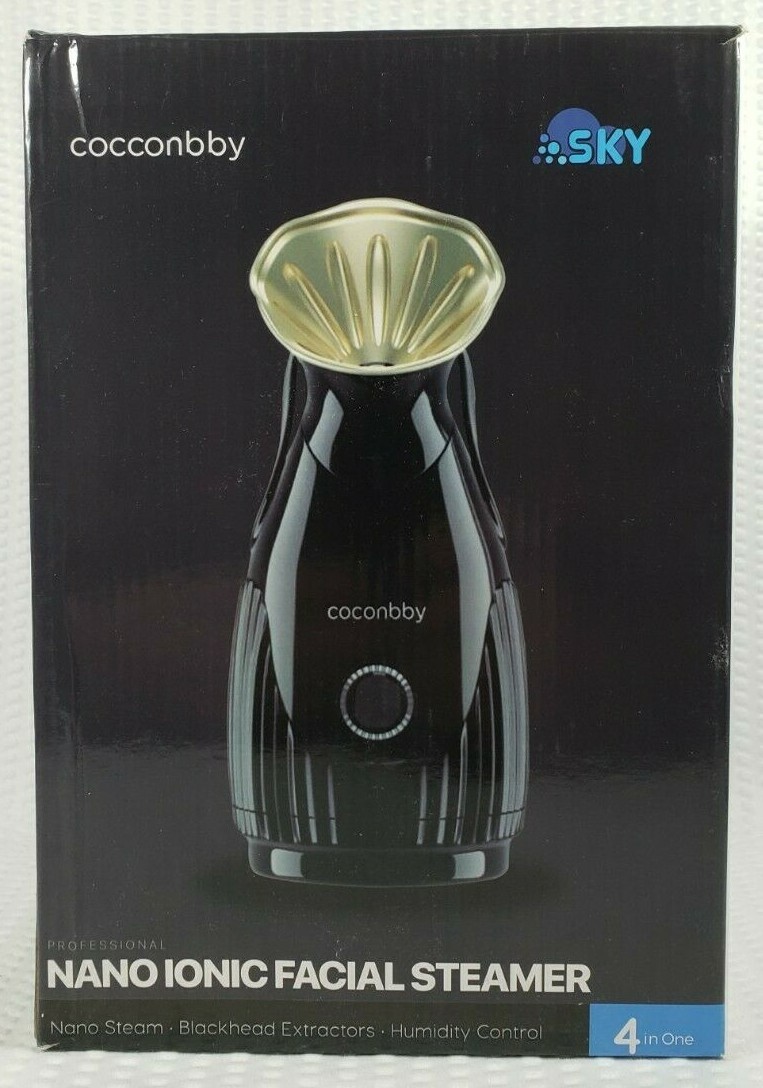 Cocconbby Sky Nano Steam Ionic Facial Steamer Skin Renewal Blackhead Extractor