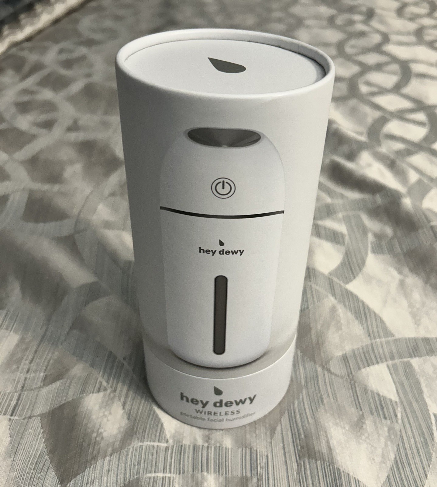 Hey Dewy Pearl Wireless Portable Facial Humidifier USB Rechargeable New Sealed