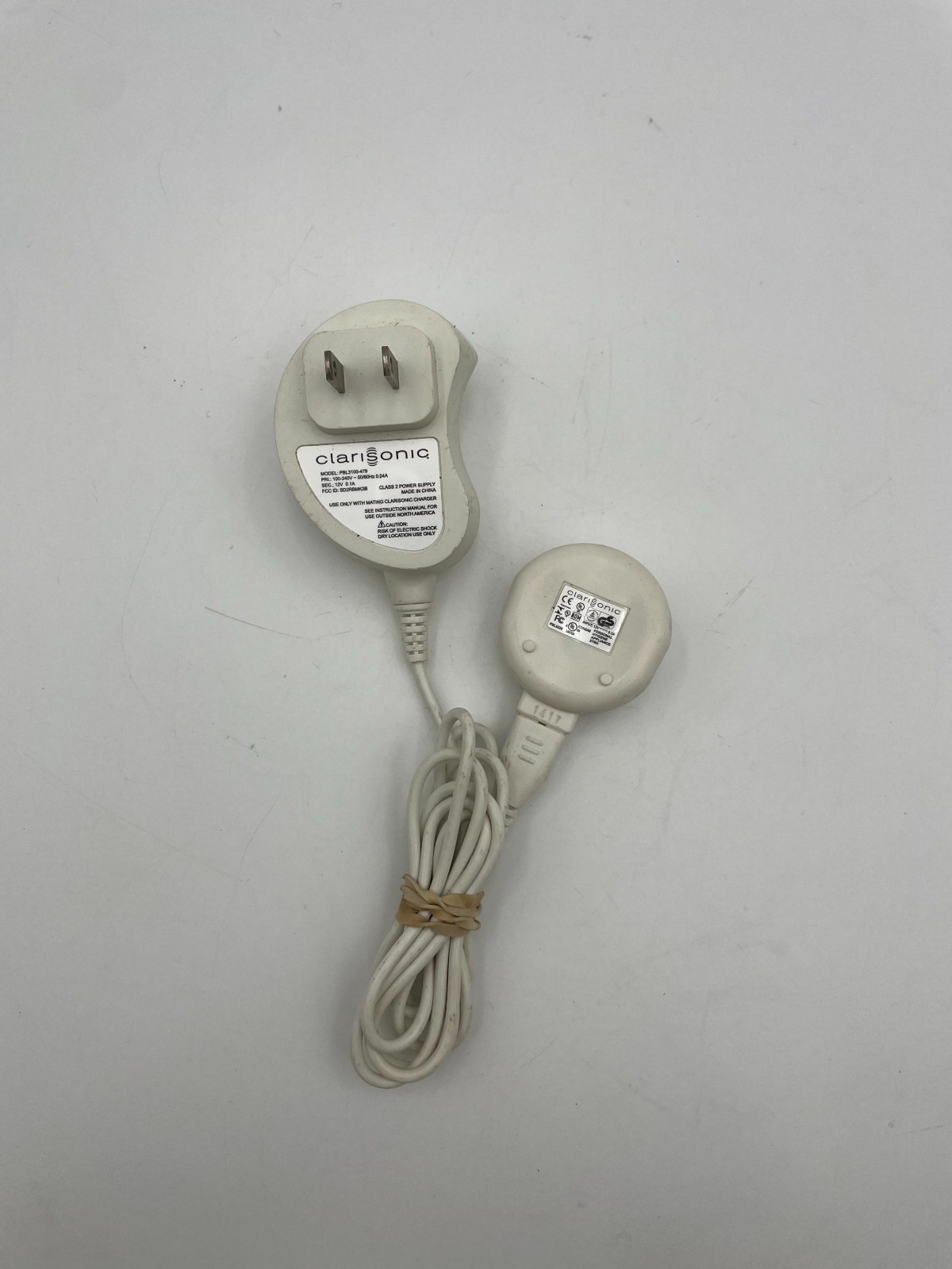 Clarisonic PBL3100-479 AC Power Adapter Charger White 12V 0.1A for MIA MIA2