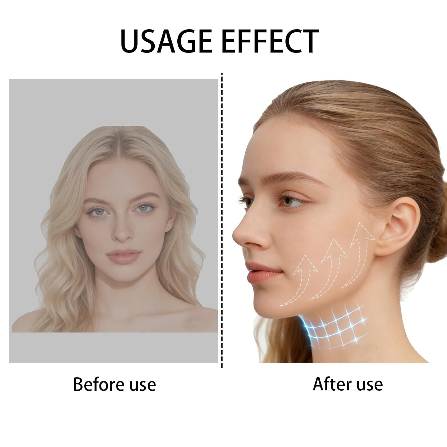 Lymphatic Drainage Face Brush by Nuvetra – Soft Bristle Guasha Tool for Face, De