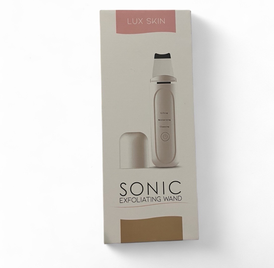 Lux Skin Sonic Exfoliating Wand Skin Facial Cleansing Device