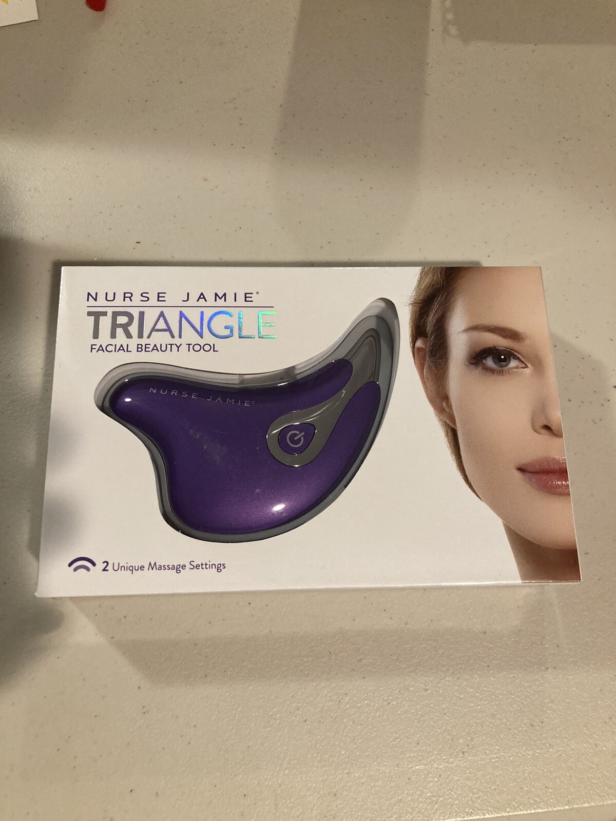 Nurse Jamie TRIANGLE Facial Beauty Tool Sculpting Firming Sonic Face Massager