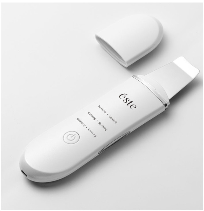 ESTE Aqua Peeling Galvanic Ion Massager Lifting Cooling Peeling Anti-Aging