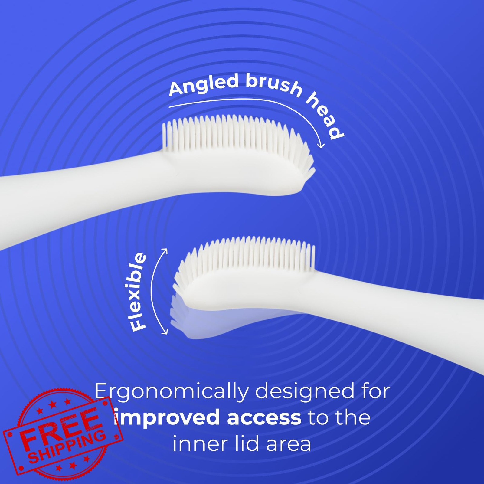 Blinkjoy Electric Eyelid Brush White Lid Hygiene