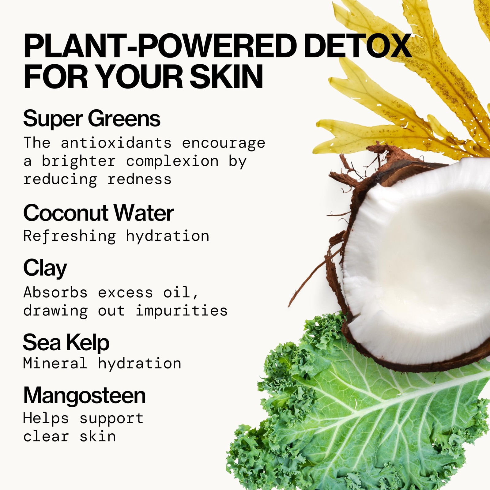 Pacifica Kale Detox Face Wash for Oily & 5 Ounce (Pack of 1),