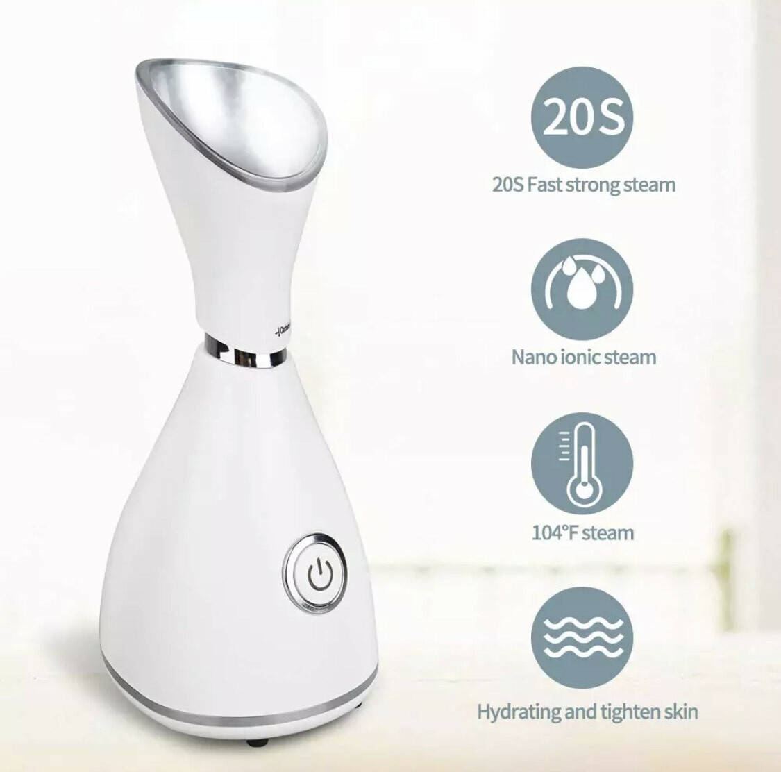 Facial Steamer Nano Ionic Face Sprayer SPA Skin Care FREE blackhead remove kit*