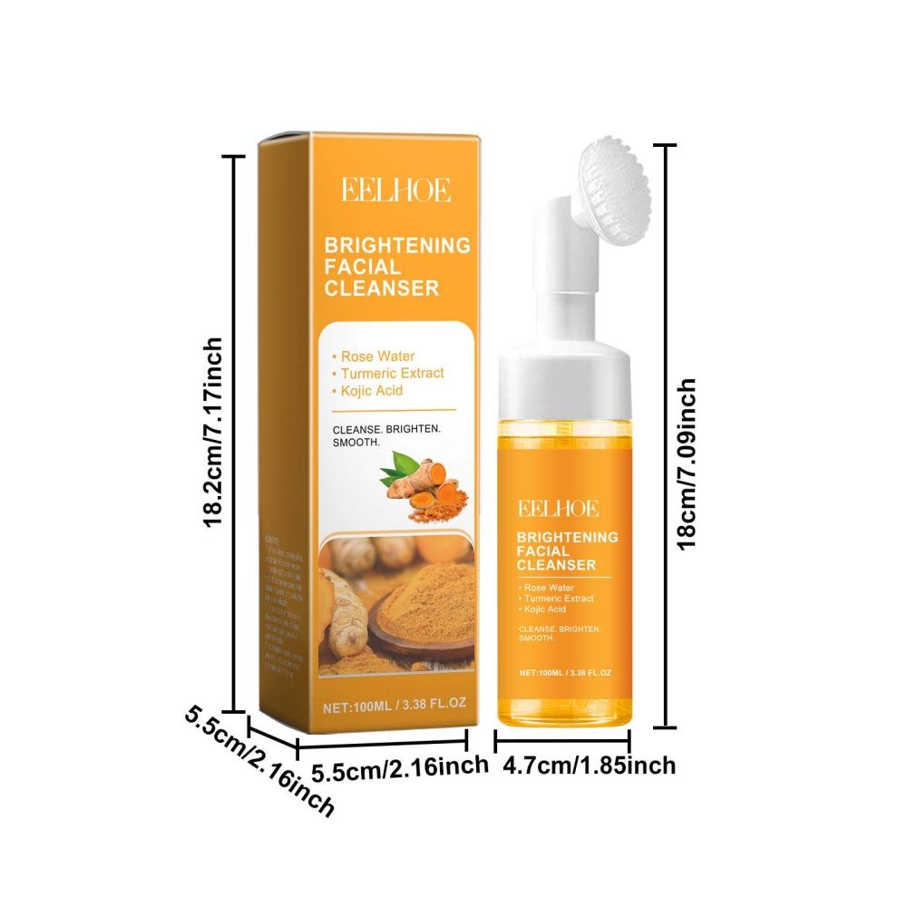 Turmeric Pore Firming Cleanser Cleansing Facial Grease Skin