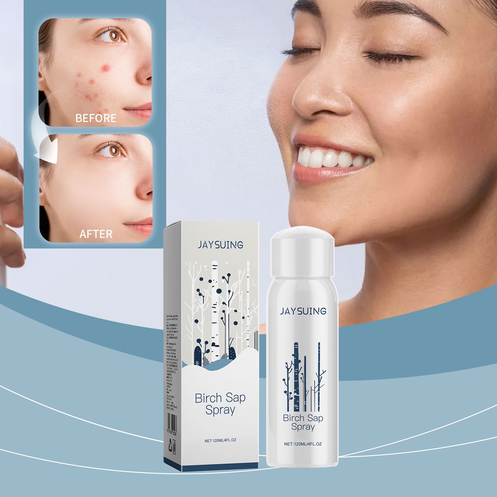 Birch Sauce Spray Hydrating Nourishing Soothing Repair Toner